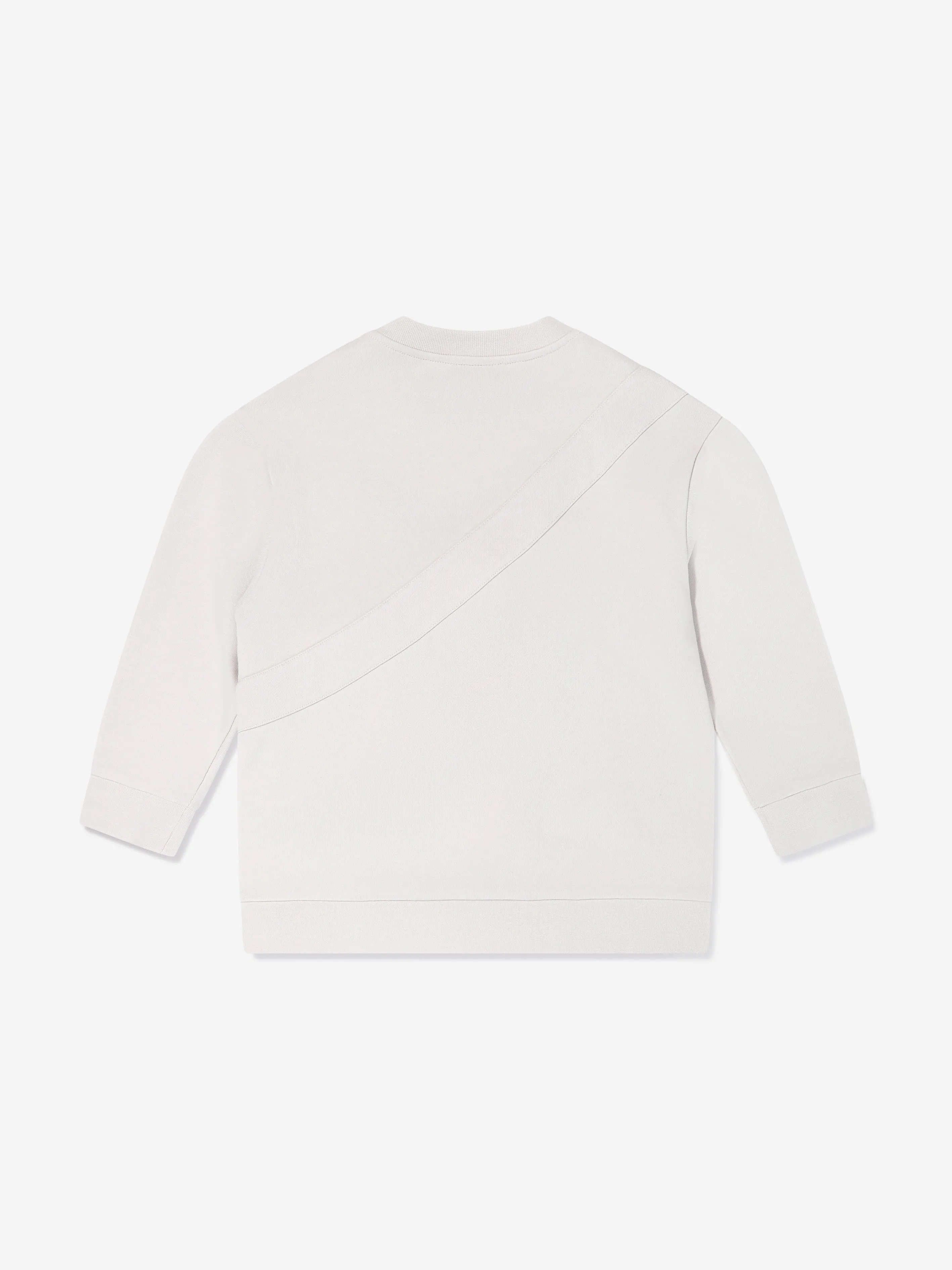 Fendi Kids Baguette Pocket Sweatshirt Elfenbein
