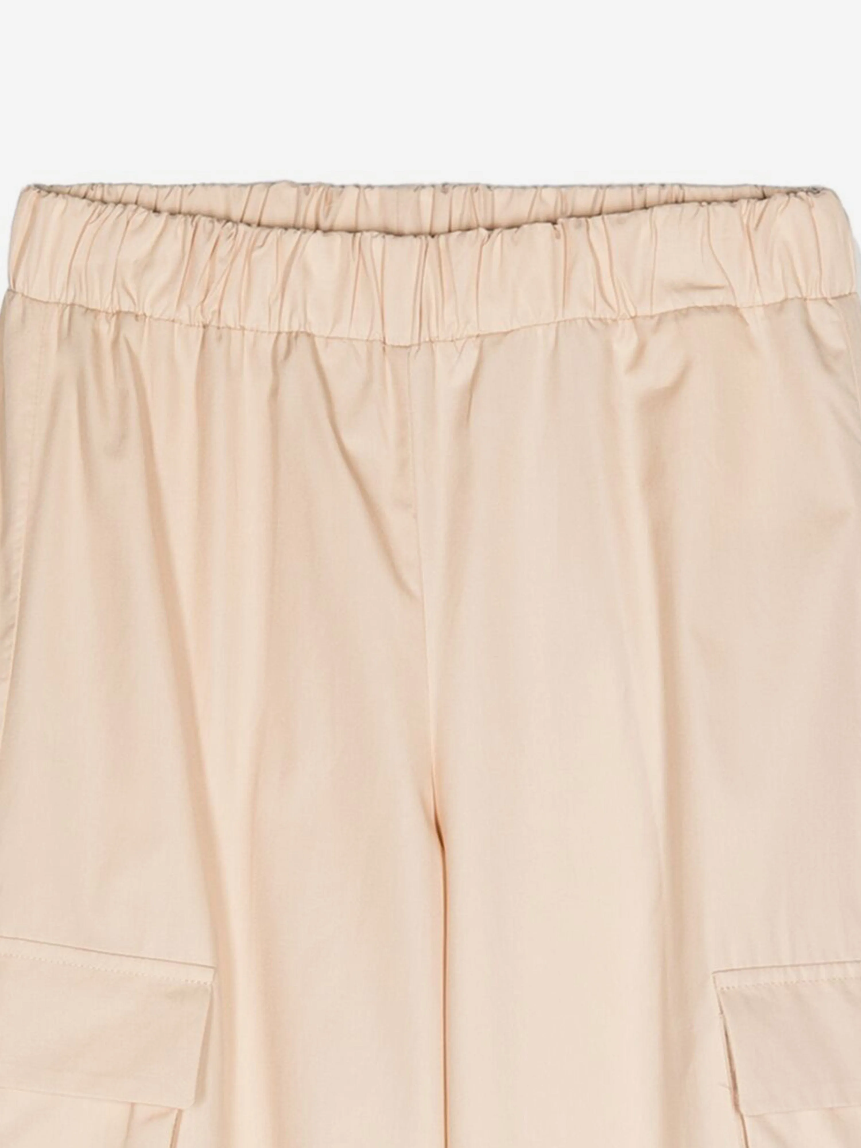 Fendi Kids Logo Cargo-Hose in Beige
