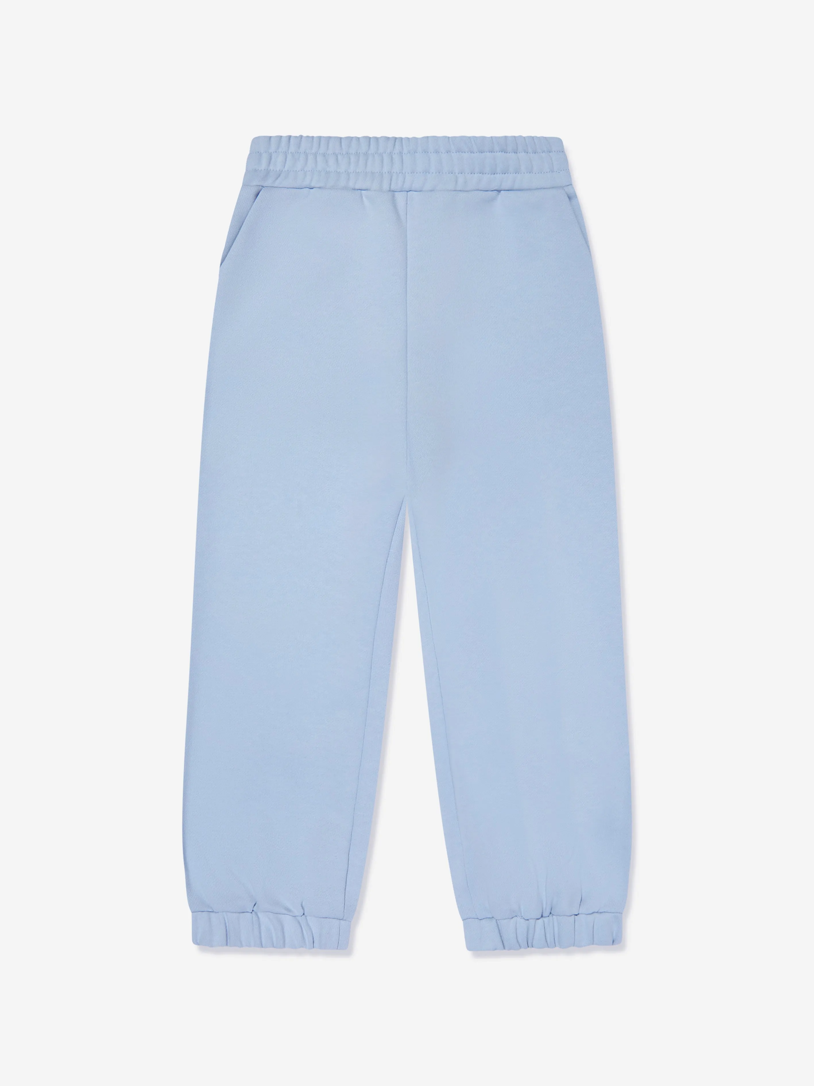 Fendi Kids Logo Jogginghose in Blau