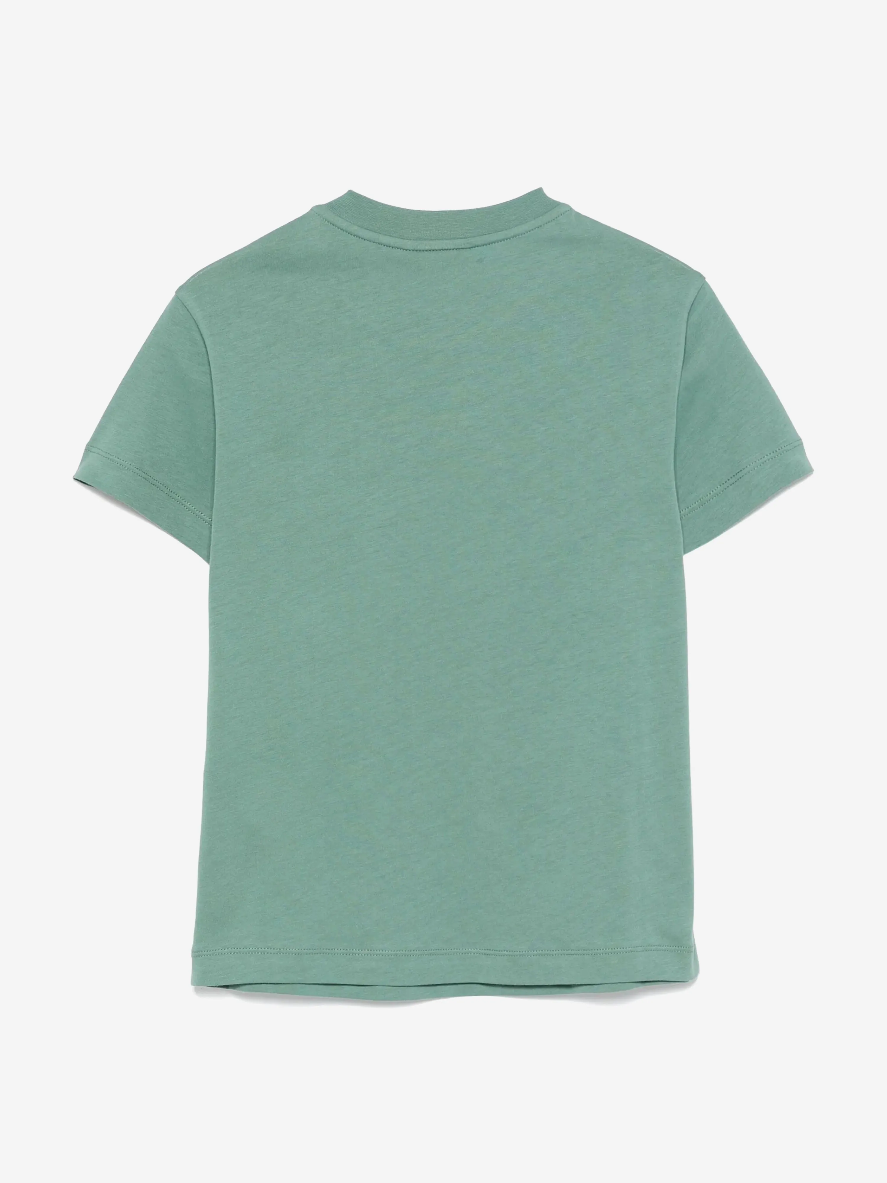 Fendi Kids Logo T-Shirt in Grün