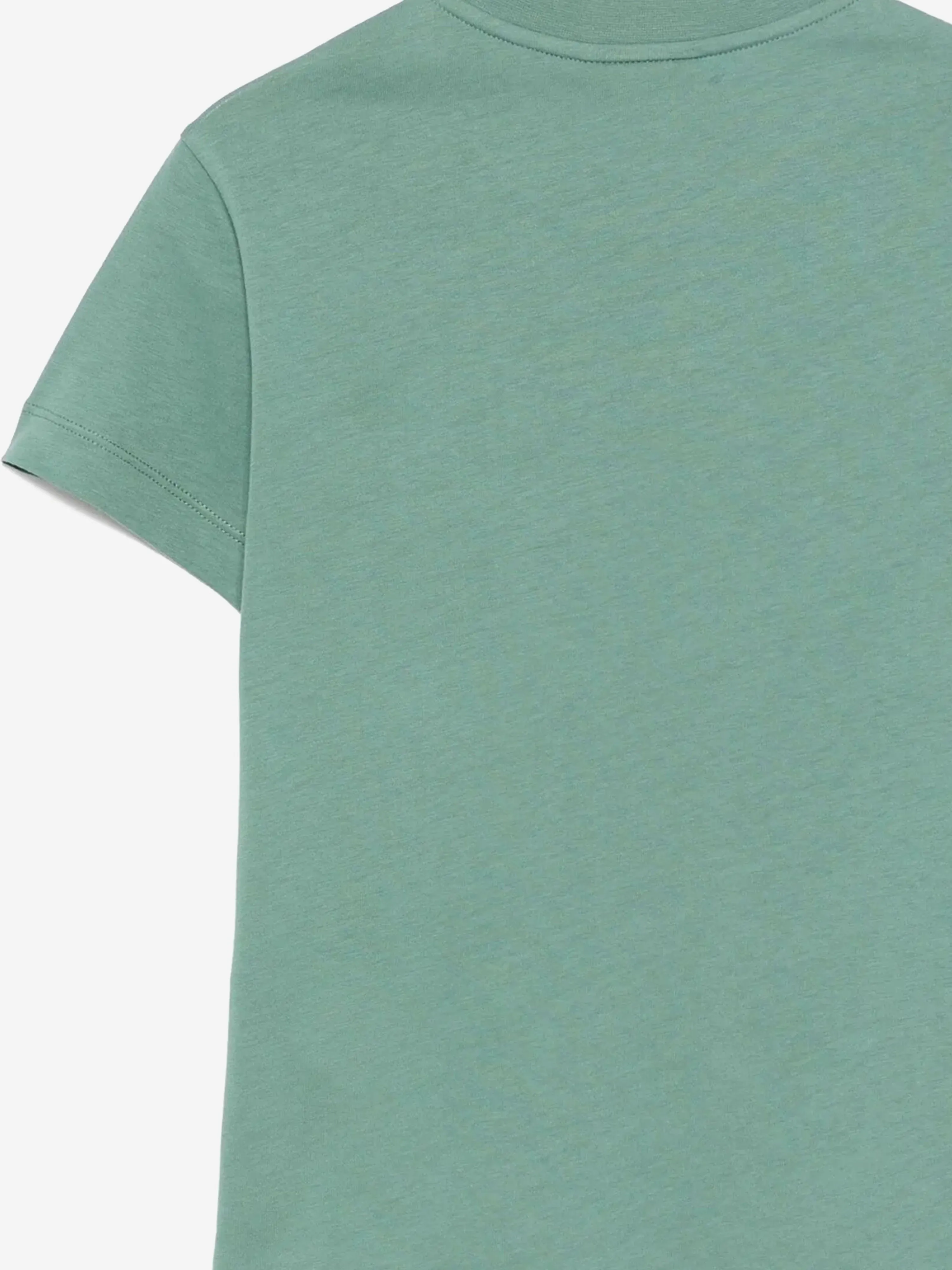 Fendi Kids Logo T-Shirt in Grün