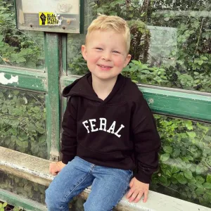 FERAL College Kids Hoodie boys fashion clearance