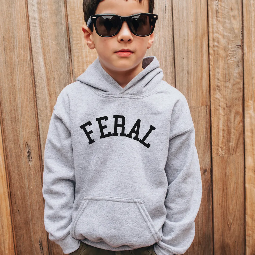 FERAL College Kids Hoodie girls skirts clearance