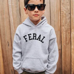 FERAL College Kids Hoodie boys fashion clearance