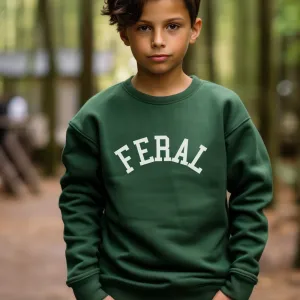 FERAL College Kids Sweatshirt girls skirts clearance