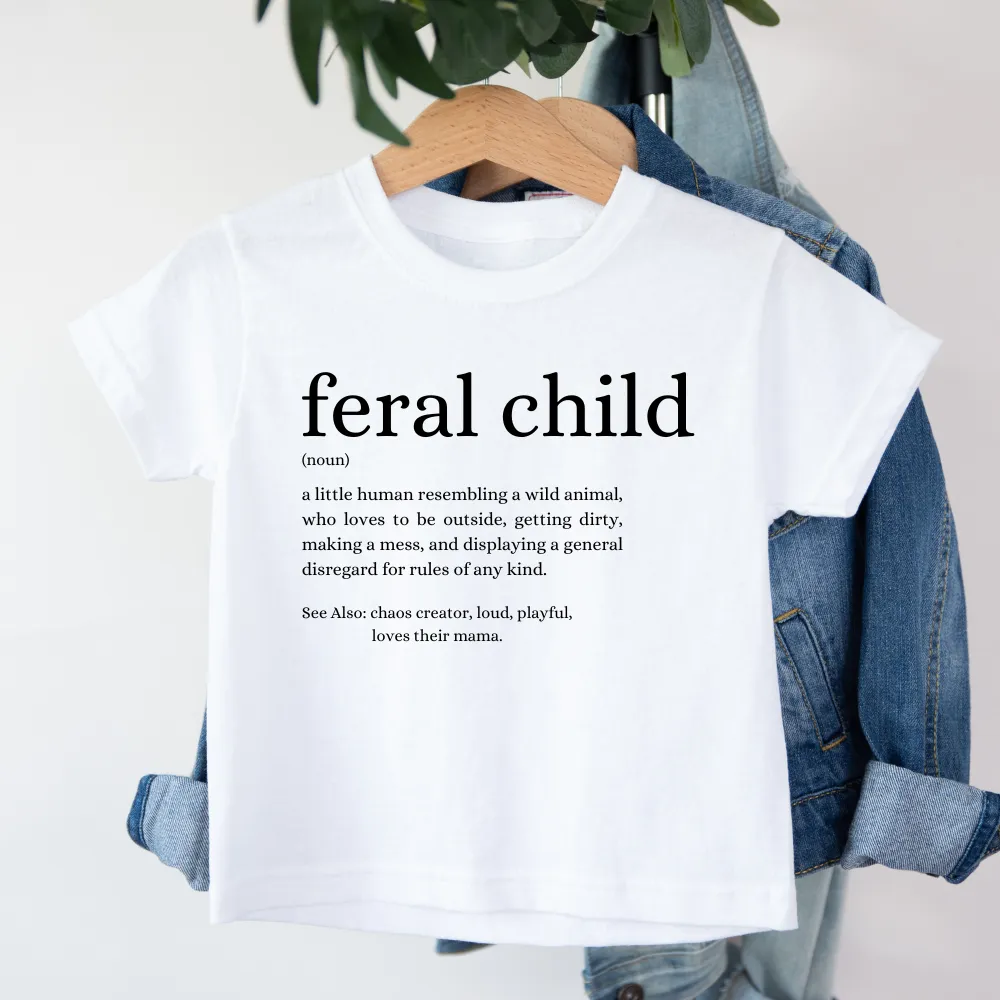Feral Definition Kids Tee