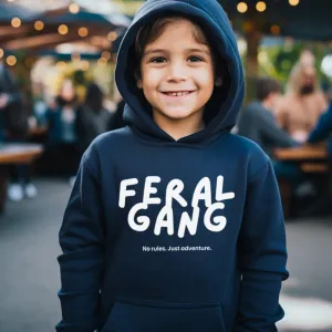 Feral Gang Core Logo Hoodie girls skirts clearance