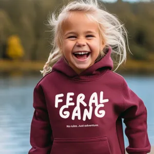 Feral Gang Core Logo Hoodie girls skirts clearance