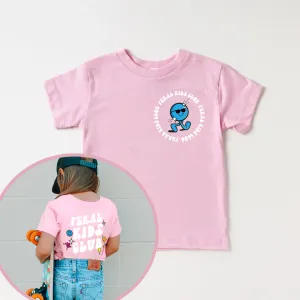 Feral Kids Club Front & Back Graphic Tees girls dresses outlet