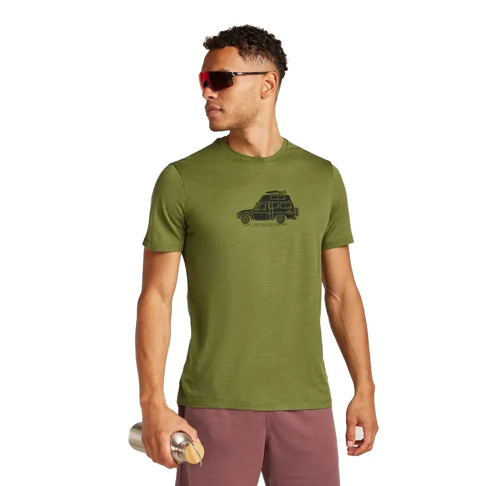 Get Luxury Icebreaker Merino 150 Tech Lite SS Tee Cosy Camper Mens online store, reasonbale price and high quality for you.