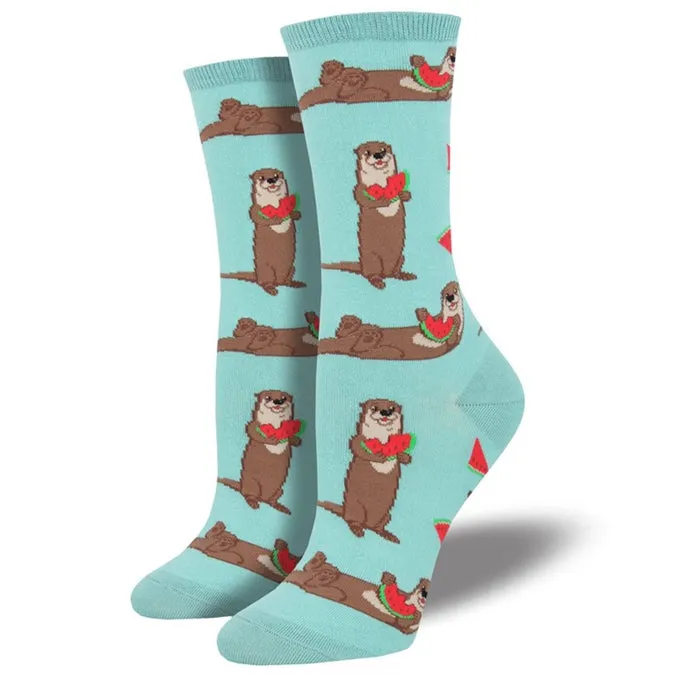 New Style Find Great Deal On 'Ottermelon' Women's printed socks For Professionals new style, we bring you the latest Items, 74% Off.