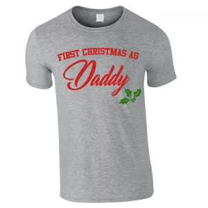 First Christmas As Daddy T-Shirt (MRK X) dad hats promo code