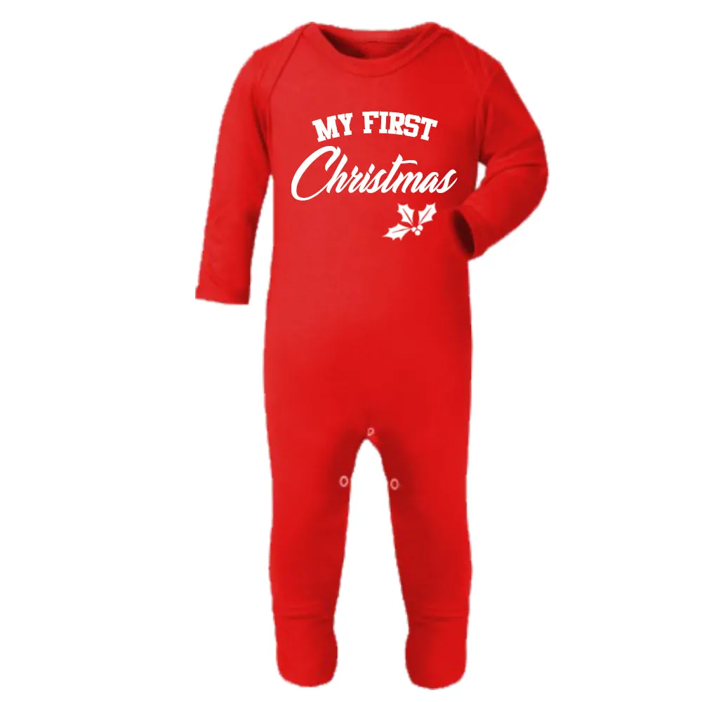 First Christmas As Sister Sweatshirt & Romper (MRK X)