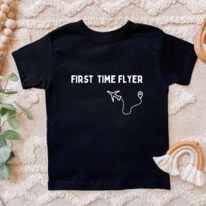 First Time Flyer Kids T-Shirt girls pajamas promo