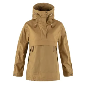 Fjallraven Womens Anorak No. 8 Buckwheat Brown raincoats promo code