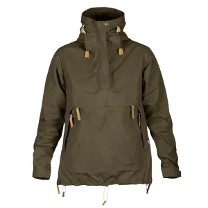 Fjallraven Womens Anorak No. 8 Dark Olive raincoats promo code