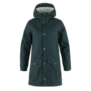 Fjallraven Womens Greenland Winter Parka Dark Navy raincoats promo code