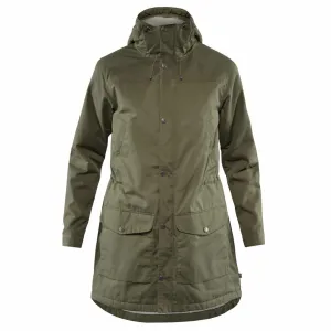 Fjallraven Womens Greenland Winter Parka Laurel Green raincoats promo code