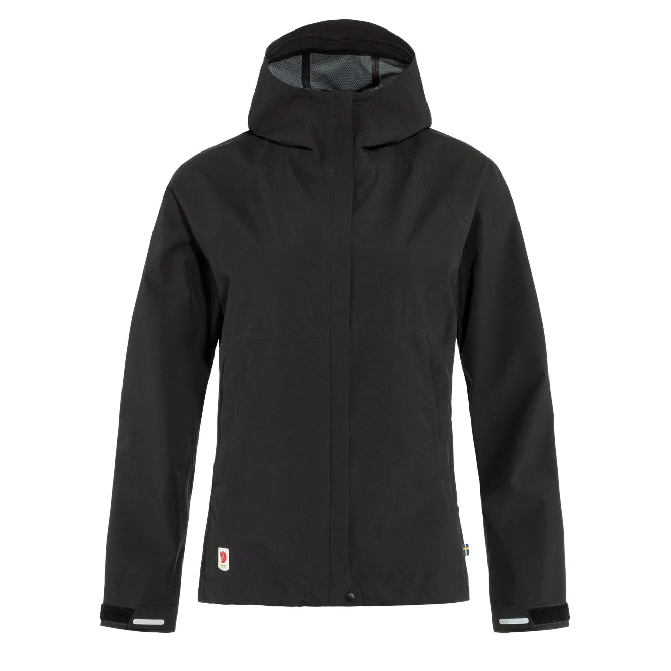 Fjallraven Womens HC Hydratic Trail Jacket Black raincoats promo code