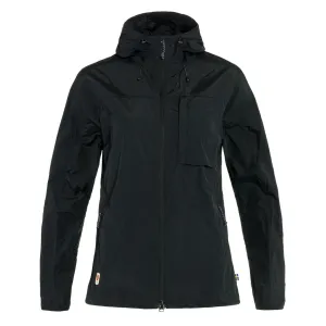 Fjallraven Womens High Coast Wind Jacket Black raincoats promo code