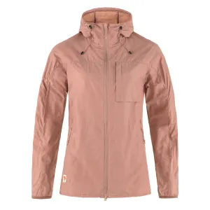 Fjallraven Womens High Coast Wind Jacket Dusty Rose raincoats promo code