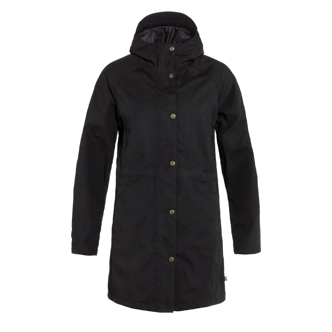 Fjallraven Womens Karla Lite Jacket Black raincoats promo code
