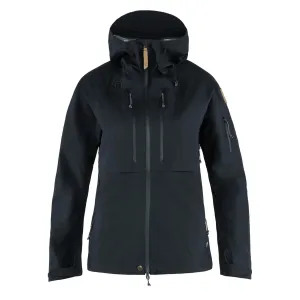 Fjallraven Womens Keb Eco-Shell Jacket Dark Navy raincoats promo code