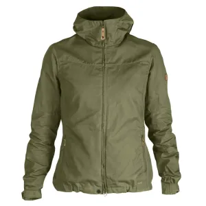 Fjallraven Womens Stina Jacket Green raincoats promo code