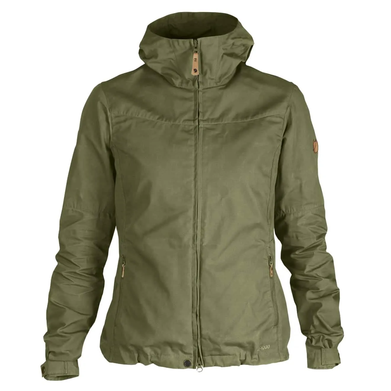 Fjallraven Womens Stina Jacket Green raincoats promo code