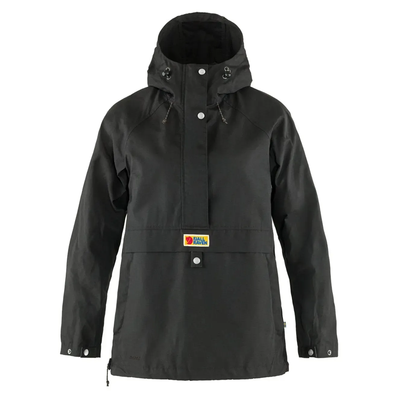 Fjallraven Womens Vardag Anorak Dark Grey raincoats promo code