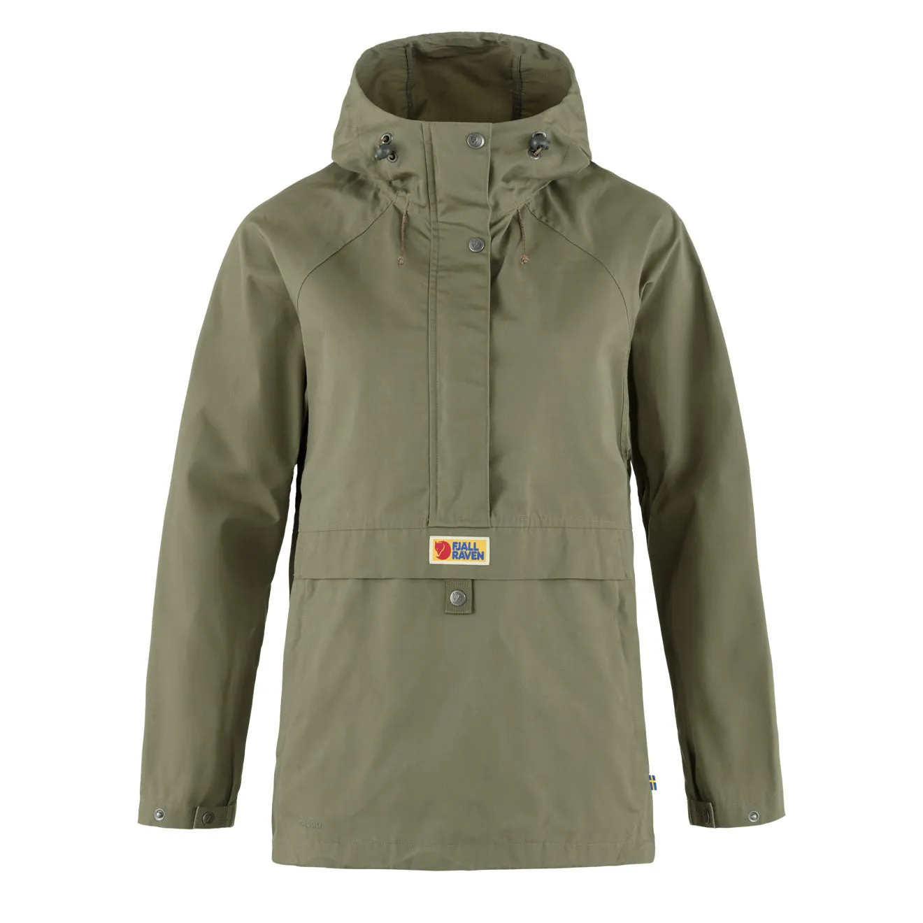Fjallraven Womens Vardag Anorak Green raincoats promo code
