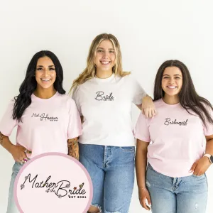 Floral Bridal Party Established Personalised Year T- Shirts nursing bras sale