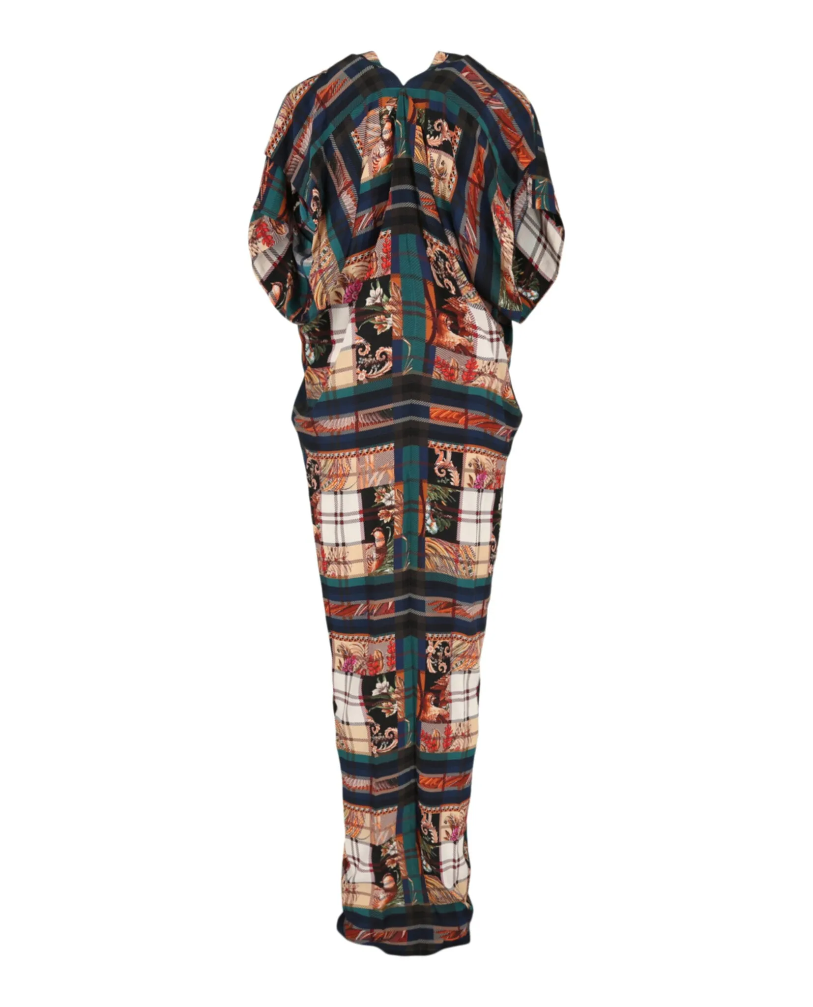Floral Print Kaftan Dress