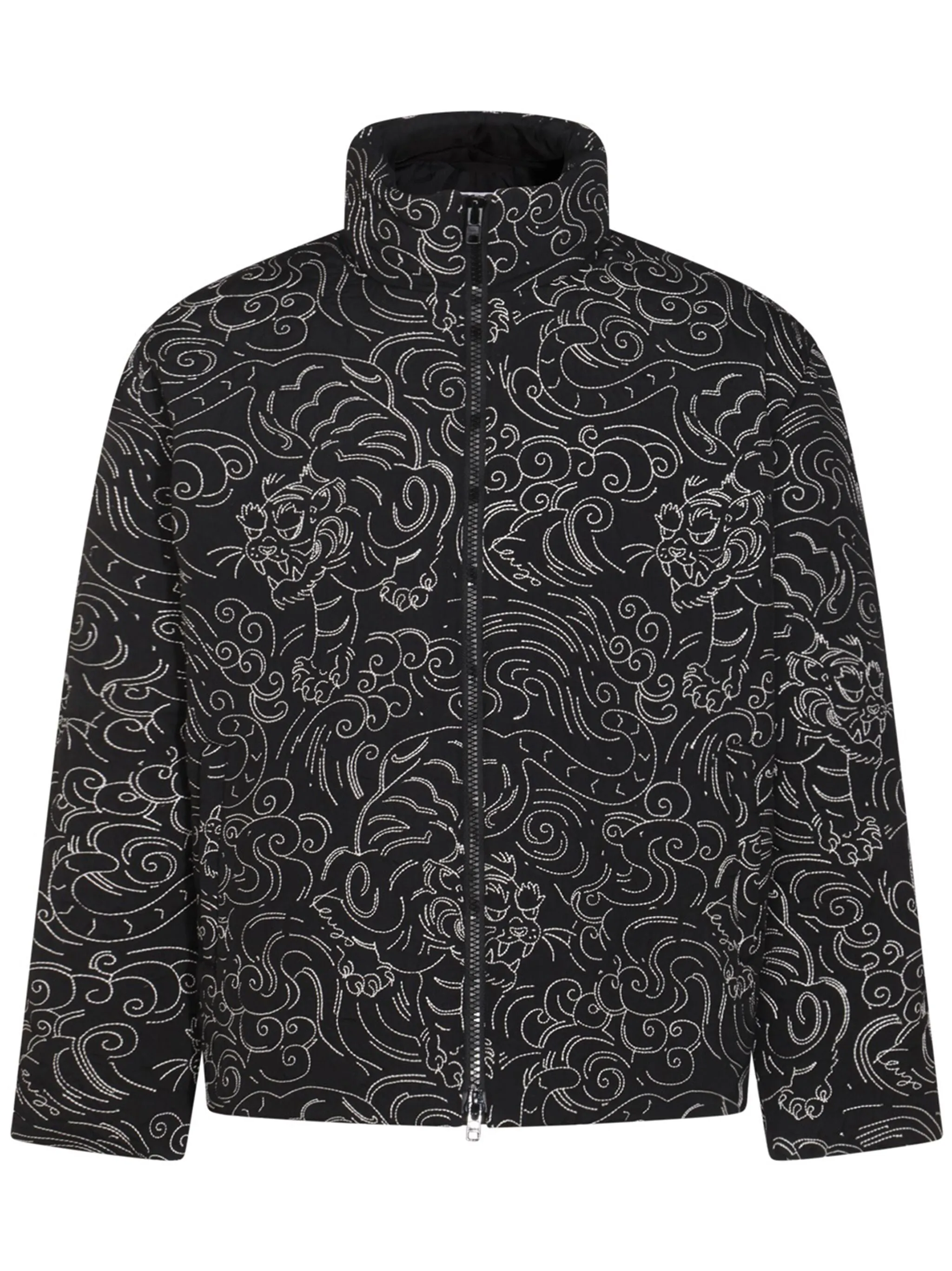 Floral-Print Padded Jacket winter jackets clearance