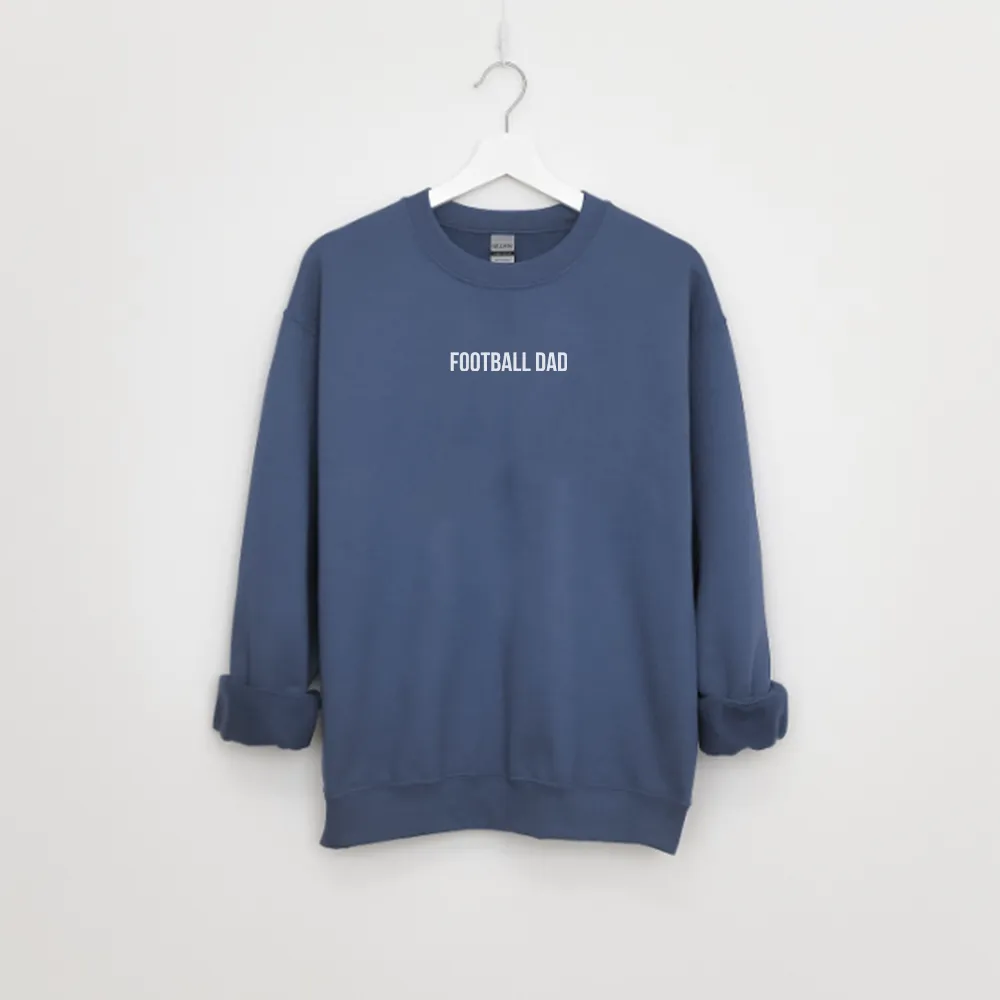 Football Dad Ingredients Front & Back Graphic Sweatshirt