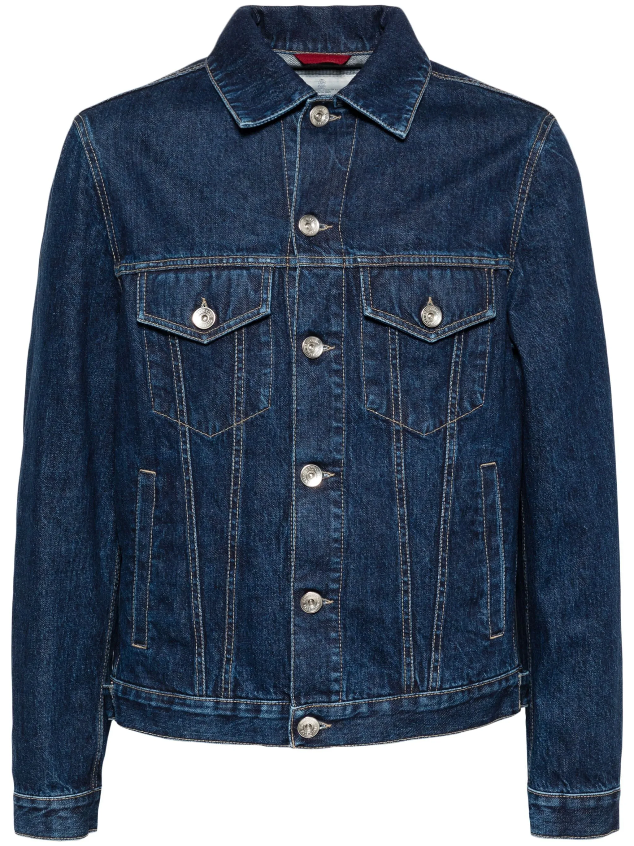 Four-Pockets Denim Jacket winter jackets clearance