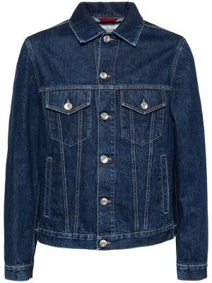 Four-Pockets Denim Jacket winter jackets clearance