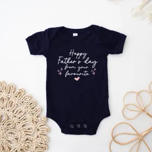 From Dad's Favourite Navy Baby Vest cheap baby clothes online