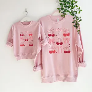 Fruity Coquette Icons Matching Sweatshirts breastfeeding tops cheap