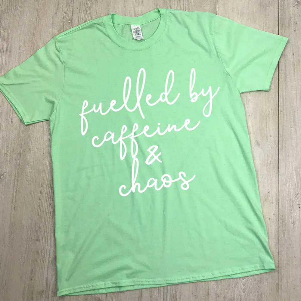 Fuelled by Caffeine & Chaos Tee (MRK X)
