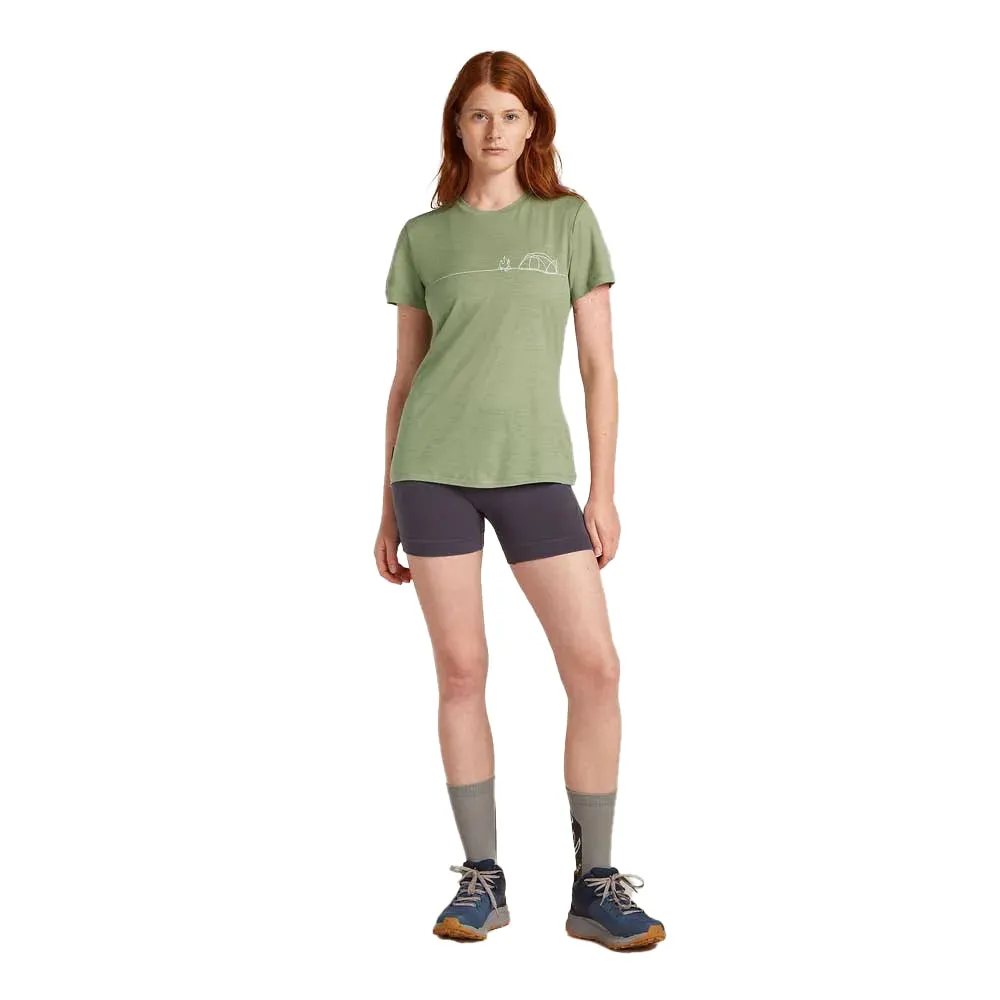 2024-2025 Icebreaker Merino 150 Tech Lite SS Tee Single Line Camp Womens here, best quality and reasonable price for you.