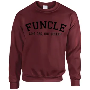 Funcle Uncle Sweatshirts (MRK X) Grandparent Clothing - senior fashion cheap
