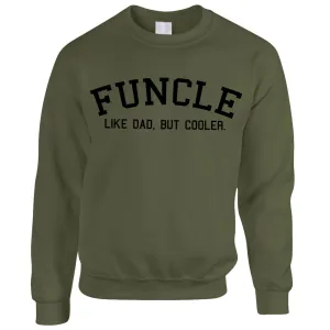 Funcle Uncle Sweatshirts (MRK X) Grandparent Clothing - senior fashion cheap