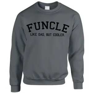 Funcle Uncle Sweatshirts (MRK X) Grandparent Clothing - senior fashion cheap
