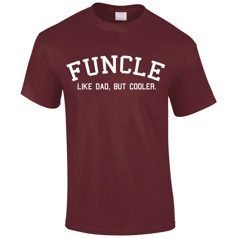 Funcle Uncle T-Shirt (MRK X) Grandparent Clothing - senior fashion cheap