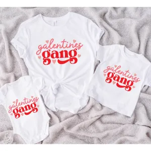 Galentines Gang Valentines Matching T-Shirts/Bodysuit maternity wear outlet