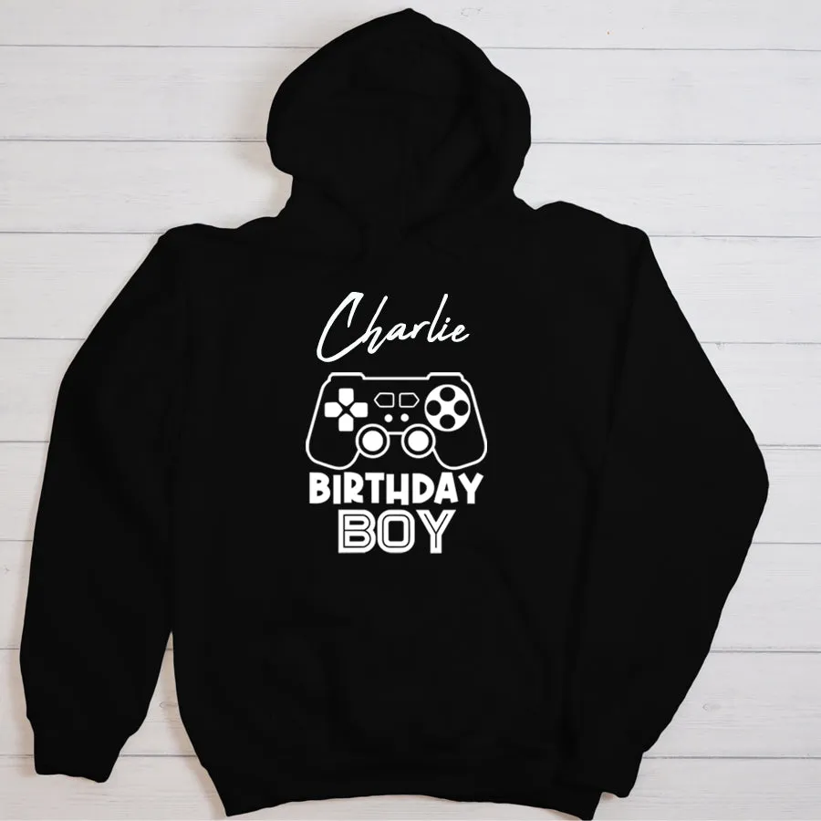Gamer Birthday Personalised Hoodie boys clothes cheap sale
