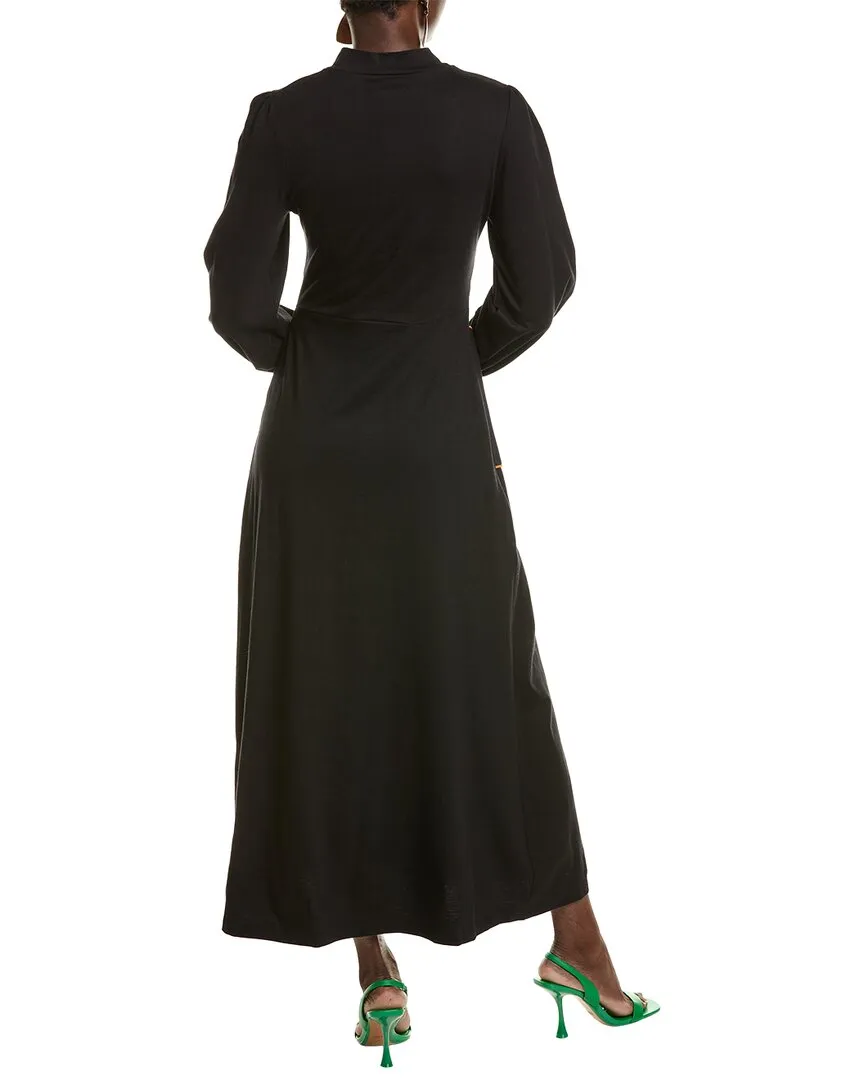 Garrie B Turtleneck Maxi Dress
