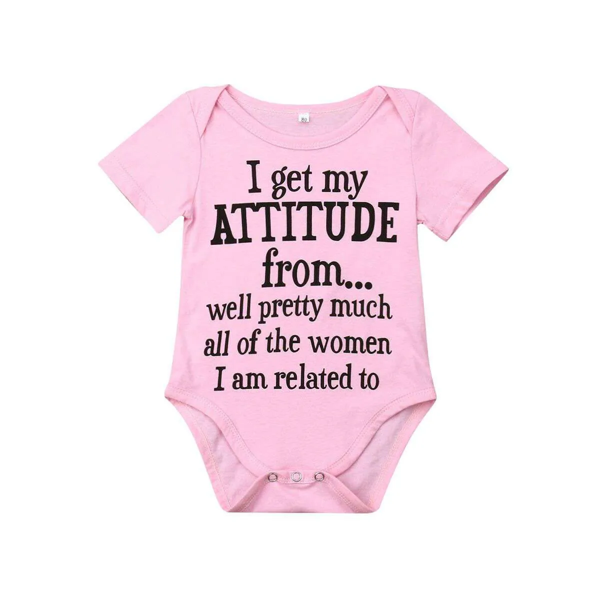 Get My Attitude Bodysuit (MRK X) cheap baby clothes online