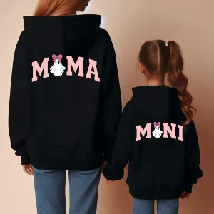 Ghost Mama & Mini Back Logo Matching Hoodies breastfeeding tops cheap